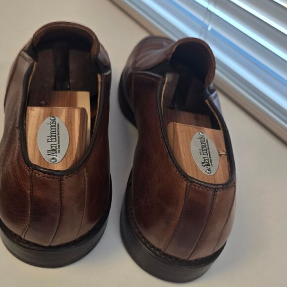 Allen Edmonds Milford Slip On Loafer Brown Size 10.5 - Picture 3 of 6